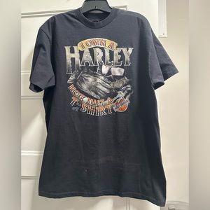 VTG Harley Davidson Mens TShirt Black Sz XL